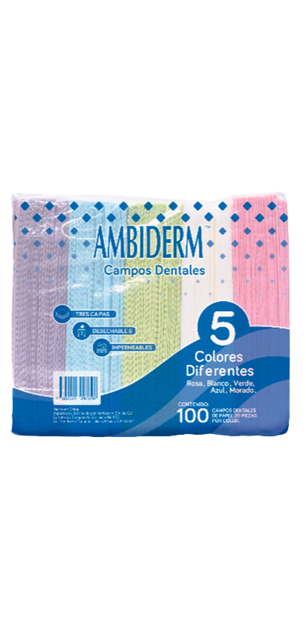 Baberos Dentales colores | Ambiderm | EWAFRA